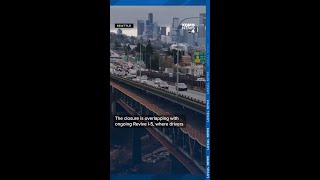 Seattle commuters should expect delays during 3-day First Ave. South Bridge closure