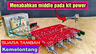 Modif kit speaker aktif,, Cetang - cetung kemelontang..!! cara tambah mid power sound miniatur