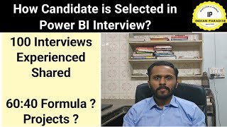 How Candidate is Selected in Power BI Interview ? Top 5 Points