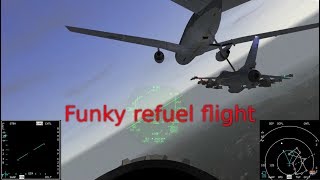 Falcon BMS - Funky refueling! Trainingsflight tank run - 31st VFS NL