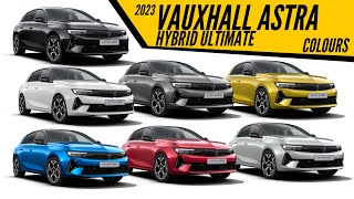 2023 Vauxhall Astra Hybrid Ultimate - All Color Options - Images | AUTOBICS