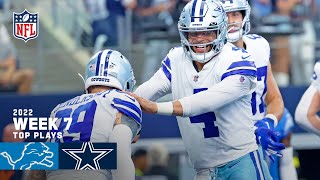 Dallas Cowboys Top Plays vs. Detroit Lions | 2022 Regular Season Week 7