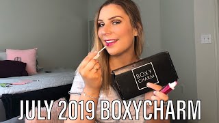 BoxyCharm July 2019 Unboxing & Try On