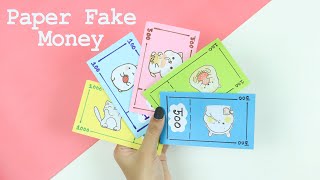 How to make paper fake money | DIY paper money #shorts