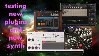 Quick new gear track ft. Klevgrand Pipa, Behringer Cat, Arturia JUN-6, AudioThing SR-88 and more...