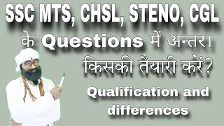 SSC MTS, CHSL,Steno, and SSC cgl / #bahurupiya_english #baba_brand