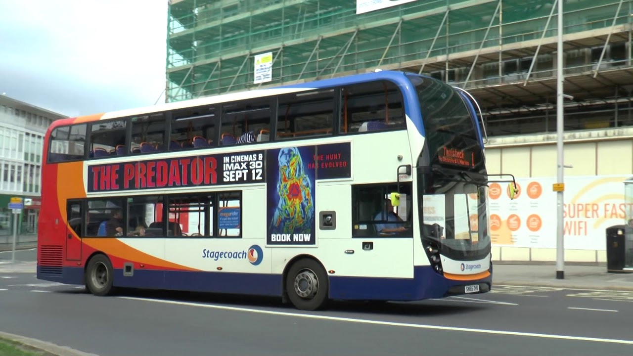 PLYMOUTH BUSES SEPT 2018 - YouTube