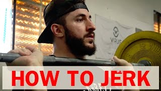 How to JERK - weightlifting vs powerlifting ep.2