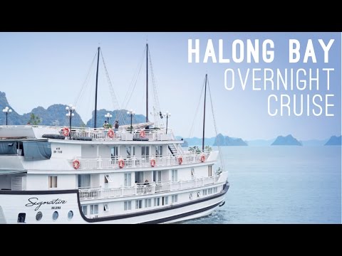 Overnight Cruise in Ha Long Bay, Vietnam Overnight Cruise in Ha Long Bay, Vietnam