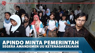 APINDO MINTA PEMERINTAH SEGERA AMANDEMEN UU KETENAGAKERJAAN