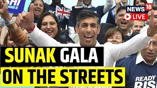 Rishi Sunak Live | Indians Celebrate Sunak's Appointment As UK PM | UK News Live | News18 Live