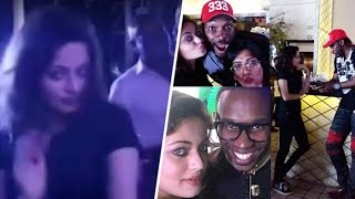 Sneha Ullal's amazing dance at Chris Gayle & Dwayne Bravo's party! | T20 World Cup- MovieBlends
