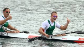 Rudolf Dombi, Roland Kokeny wins canoeing men's kayak 1,000m Gold  Medal 2012 London Olympics