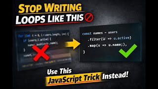 Stop Writing Loops Like This — Use This JavaScript Trick Instead