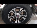 Best alloy wheels Suzuki pick up price in karachi Full details | Gharibabad tyre market |Aslam tyres