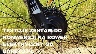 Łatwy w montażu zestaw do konwersji na rower elektryczny od dareto.pl - ebike