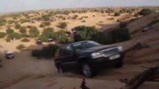 Libyans take their cars to the beach