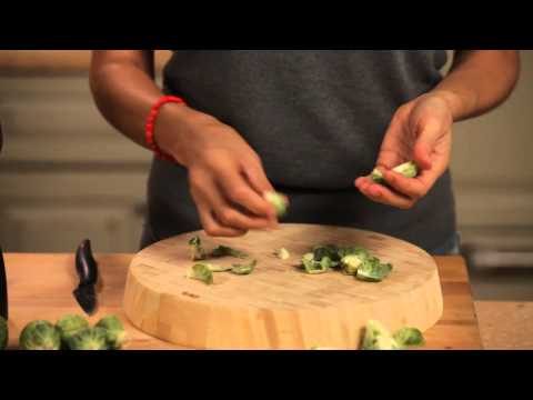 Quick Tip: How to Prep Brussels Sprouts Quick Tip: How to Prep Brussels Sprouts