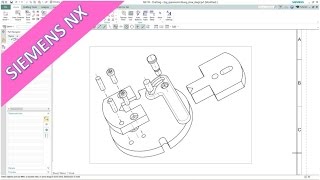 Explosion - Siemens NX 10 Training - Drafting & Assembly