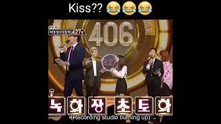 RM kiss 😂 meanwhile Jin 😂😂