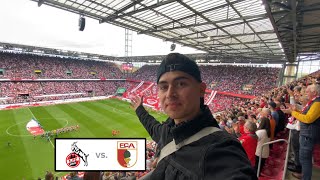 1.FC KÖLN vs FC AUGSBURG | Eine WILDE zweite HALBZEIT und TOP STIMMUNG | Stadionvlog