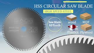 High-quality stainless steel electric circular saw blade, corrosion-resistant and durable