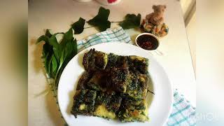 EP:8 ขนมกุยช่ายใบกระเทียมป่า Fried wild garlic แบบอบ