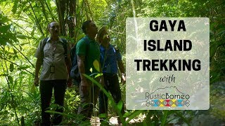 Gaya Island Trekking with Rustic Travel