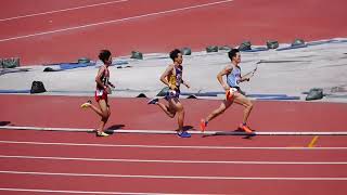 2020宮城県高校総体陸上競技代替大会　男子800M準決勝第3組