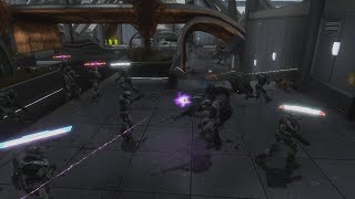 Halo Reach Spartans Vs Brutes Ai Battle