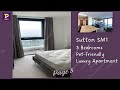 英國租屋 sutton sm1 3 bedrooms £2 850 pcm pet friendly modern luxury apartment