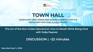 The Art of the Non-Violent Revolution: How to Revolt While Being Kind (Discussion)