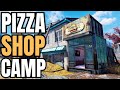 IMMERSIVE Pizza Shop Teeny Tiny Build CHALLENGE - Fallout 76 CAMP Tutorial