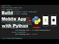 Build Mobile App with Python | Kivy Python Tutorial | Python Project