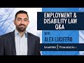 Employment & Disability Law Q&A - September 22, 2022