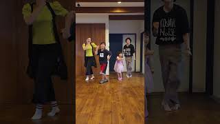 家族でダンス♪Dancing Family !! #37 ケツメイシ/夏の思い出 #shorts