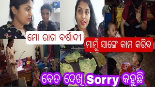 ମୋତେ ସବୁବଳେ କାମ କରାଉଛନ୍ତି ବର୍ଷା ଦୀ 😂/ବେତ ଦେଖି puchkin sRy କହୁଛି /ମାମୁଁ ପାଖରୁ କାମ ଶିଖୁଛି laptop ନବ ସେ