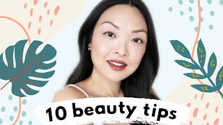 10 Beauty Tips For Your Everyday Makeup Routine!