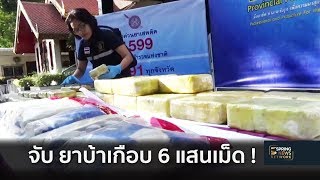 จับเครือข่ายค้ายา ยาบ้าเกือบ 6 แสนเม็ด | Springnews