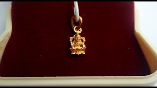 1 Gram Gold Lakshmi dollar model - from GRT Jewellers