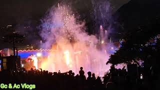 Light and Fountain Show at Ocean Park HK */Last Part*/By Gc \u0026 Ac Vlogs#trending