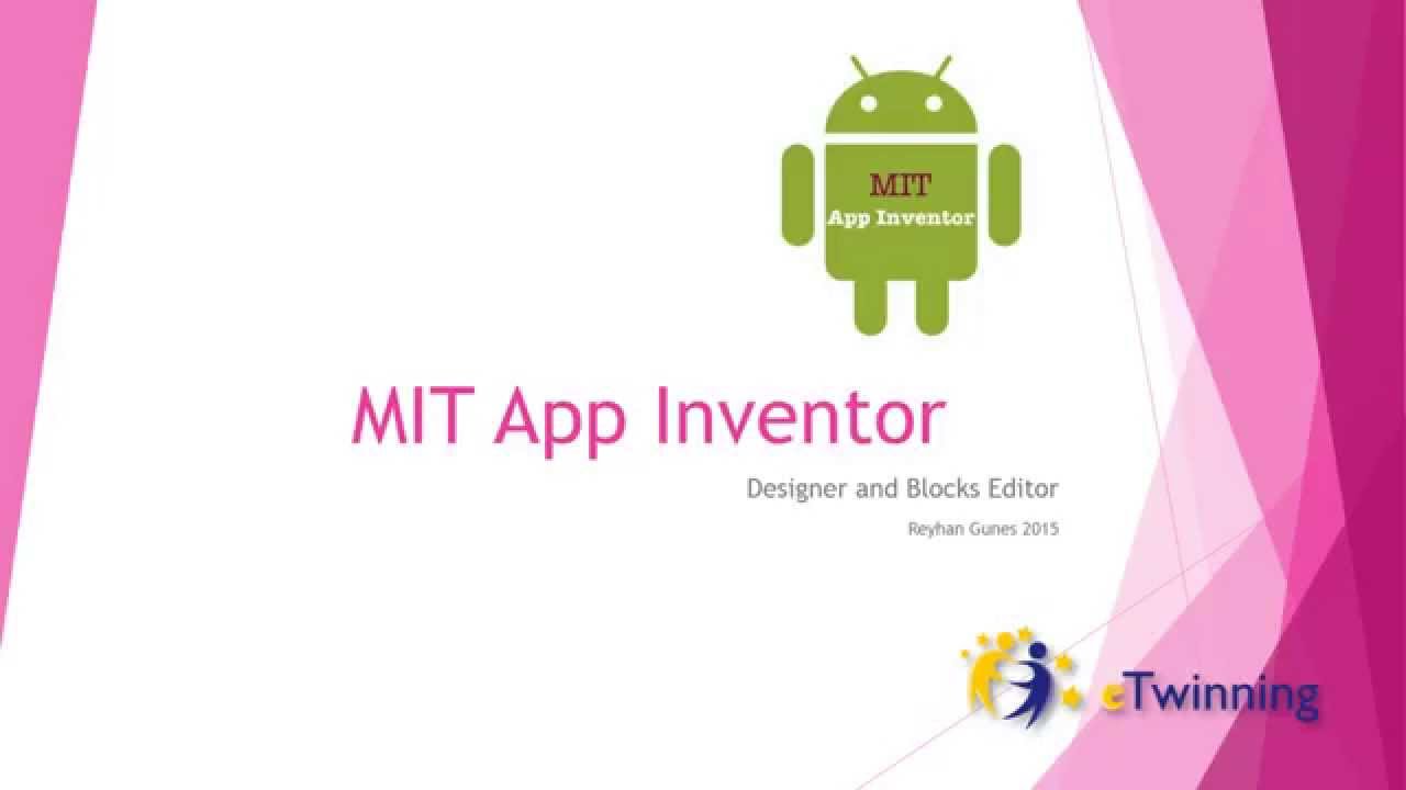 App Inventor 2 Tutorial Mit App Inventor Presentation