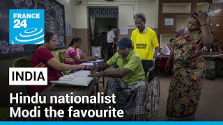 Hindu nationalist Modi the favourite as India votes in six-week election • FRANCE 24 English
