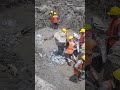 Pile head breaking in civil construction project #shorts #piles #headbreaker