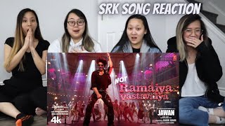 Jawan: Not Ramaiya Vastavaiya song Reaction | Anirudh | Shahrukh Khan | Jawan song Reaction #jawan