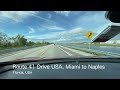 drive rn41 miami to naples florida usa