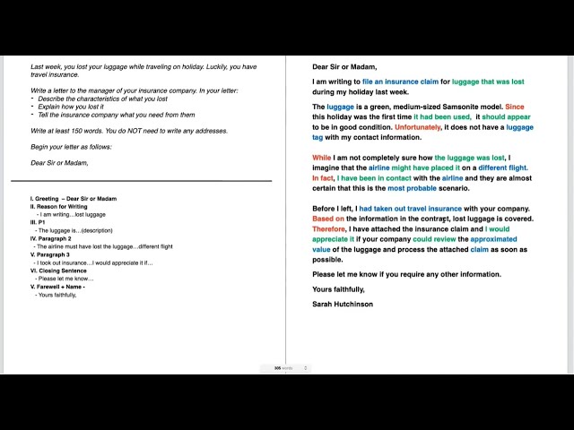 Looking Good Info About Ielts General Writing Task 1 Examples Of ...