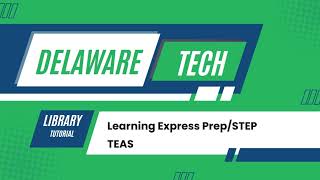 TEAS Leaning Express Tutorial