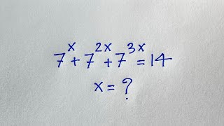 Maths Olympiad | A tricky Maths Olympiad Exponential Equation solve for x | Can You solve?