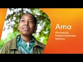 Meet Ama, Pharmacist, Patient Advocate, Nurturer